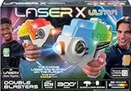 Laser X Revolution Ultra Double Blasters, Laser Tag Gaming Set, 2 Players, Does NOT Use a Real Laser