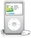 Apple iPod Classic Video Mp3 / Mp4 Music Player (120GB (6th Gen), White/Silver) (Renewed)