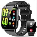 IFMDA Smart Watch for Men - 1.85'' Smart Watches With Answer/Make Call, Smartwatch with 111+ Sports Modes, IP68 Waterproof, Step Counter, 24h Heart Rate Blood Oxygen Sleep Monitor for Android iOS