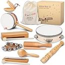 STOIE'S Wooden Toddler Musical Instruments for Kids Ages 5-9 Montessori Baby Musical Instruments for Toddlers 3-5 Kids Musical Instruments Toys Music