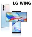 LG WING 5G LM-F100EMW 128 GB Original Smartphone illusion sky  Used vey good!
