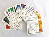 Monopoly Pokemon - 26 Property Deed Cards - Replacement Part 1999
