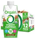 Orgain Organic Nutritional Protein Shake, Vanilla Bean - 16G Grass Fed Whey Prot
