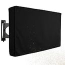 Outdoor TV Cover, Multi-Size Waterproof and Dustproof TV Screen Protectors, Fit Any Smart TV Set Outside LCD Covers Made of Waterproof Fabric with PVC Coating Inside Dobooo