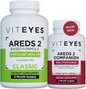 AREDS 2 Capsules and Viteyes Multivitamin AREDS 2 Companion, Single Daily Dos...