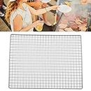 Barbecue Wire Mat Rust Proof Stainless Steel Multi Functional BBQ Grill Mat for Home Picnics Camping Barbecue Wire Mat