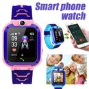 AU Kids Smart Watch Camera SOS Call Phone SIM GSM Game Watches Boys Girls Gift ~