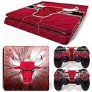 Elton Basketball NBA Theme 3M Skin Sticker Cover for PS4 Slim Console and Controllers [Video Game]