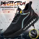 Women's safety shoes, comfortable and breathable work training shoes, boots