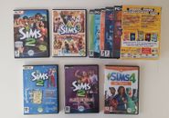 Jeux vidéos lot PC CD DVD-ROM  Les Sims édition limitée wii l'intégrale académie