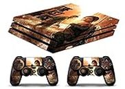 Skin Compatibility for PS4 Pro - The Last of US - Limited Edition Decal Protective Cases for Faceplates Bundle