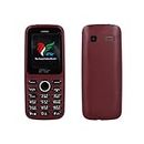 IAIR D1 Keypad Mobile Phone| Dual Sim| 1200mh Battery, Expandable Storage Upto 32GB| MP3 with Recording, Camera| Wine Red