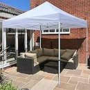 World of Wish® 3X3 M Heavy Duty Outdoor/Advertising Gazebo Canopy Tent, Popup Tent, Picnic Tent, Medical Tent (10ftX10ft 22 kg) (White)