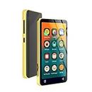 80GB MP3 Player with Bluetooth and WiFi, MP4 MP3 Player with Spotify 4" Full Touch Screen and with Pandora, HiFi Sound Walkman Digital Audio Player with Speaker (Gold_Black)
