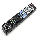 EARTHMA Remote Control For Lg Smart 3D Led Lcd Hdtv Tv Replacement,Black