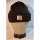 Carhartt Accessories | Carhartt Hat Cap Boys One Size Brown Beanie Knit Winter Work Wear Kids Youth | Color: Brown | Size: Os