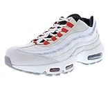 Nike Baskets Blanches Homme Air Max 95, Men's Trainers, White, 10 US