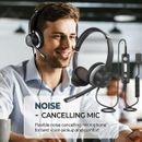 Mpow 3.5mm USB Wired Headphone Headset Noise Cancelling With Mic For Computer PC