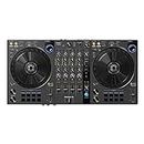 Pioneer DJ DDJ-FLX6 4 Channel DJ Controller - 8 Performance Pads - Rekordbox and Serato Included - USB Powered - DJ Mixer System With 2 Decks - Graphite