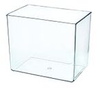 Aquarium Tank - Small - Molded Plastic - .75 Gallon Capacity - 7" x 6" x 4.25"