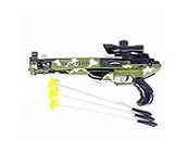 TS Crossbow Toy Sniper and Soft Foam Bullet with Manual Launch Bow Arrow Set for Kids