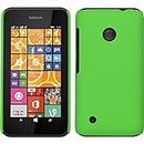 PhoneNatic Custodia Rigida Compatibile con Nokia Lumia 530 - gommata Verde - Cover Cover