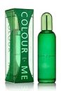 Colour Me Green - Fragrance for Men - 90ml Eau de Parfum, by Milton-Lloyd