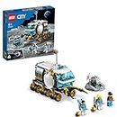 LEGO City Rover Lunare, Modello di Veicolo Spaziale Giocattolo Ispirato alla Base della NASA con 3 Minifigure di Astronauti, Giochi per Bambini e Bambine da 6 Anni, Idea Regalo di Compleanno 60348
