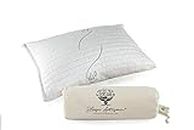 Sleep Artisan Cuscini regolabili di dimensione standard del cuscino del lattice con la copertura lavabile (1) Made in USA