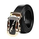 Edifier PU leather Adjustable Casual Formal Buckle Belts For Men and Boys (Waist Size upto 40 Inches) (Pack of 1)