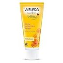 WELEDA - Crème protectrice Visage Calendula - Hydrate et Nourrit - Pour la peau délicate des bébés et des jeunes enfants - NATRUE* - Bio** - 50 ml