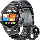 Military Smart Watch for Men , Smart Watches with Bluetooth Voice Call