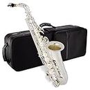 Jean Paul USA AS-400SP Student Alto Saxophone, Silver