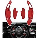 Red Sports Aluminum Steering Wheel Paddle Shifter Extension Cover Trim Interior Accessories for Honda Accord Civic Insight CR-V