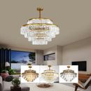 Luxury Crystal Chandelier Modern Home Decor Ceiling Fixtures Pendant Lighting