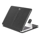 Pavilion 15-Eh1101AU Laptop PU 15.6 inches Leather Case Cover for HP, Grey