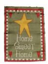 12x18 Home Sweet Home Star Sleeved Garden 12"x18" Flag