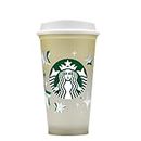 STARBUCKS Reusable Colour Changing Cup | Limited Edition Festive Gold Grande Medium Cup/Mug/Tumbler 473ml/16 oz