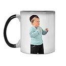 VIGAT Hasbulla Fight Pose Perfect Novelty Gag Gift Funny Meme Colour Changing Mug Pour in Hot Liquid to See Image Perfect Novelty Gag Gift (Magic Colour Changing Mug)
