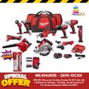 M18 18V Lithium-Ion 10Tool Cordless Combo Kit With Accessories 2695-10CXH Combo