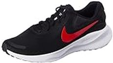 Nike Revolution 7-Black/University RED-WHITE-FB2207-003-6UK