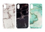 Glossy Marble Pattern iPhone Case; Ultra Slim TPU Soft Rubber; iPhone X or 7/8