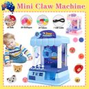 UP to 5Set Mini Toy Claw Machine Arcade Game Catch Grabber Xmas Gifts Kids Toy