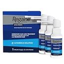Regaine for Men Extra Strength Scalp Solution for Hair Regrowth (3x 60ml) with 5% Minoxidil, Cutaneous Solution for Male Pattern Hair Loss