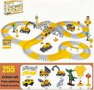 255 piezas Juguetes de Construcción Vehículos Eléctricos Pista de Carreras Juego Regalo para Niños 3 - 8