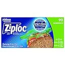Ziploc Snack and Sandwich Bags for On-The-Go Freshness, Grip 'n Seal Technology for Easier Grip, Open and Close, 90 Count