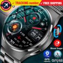 Nuevo Reloj Inteligente GPS Hombres GT4 Pro HD Pantalla Frecuencia Cardíaca Bluetooth Llamada NFC Sangre