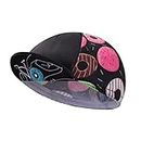 BikingBros Funny Cycling Cap - Polyester Cycling Hat-Under Helmet - Cycling Helmet Liner Breathable&Sweat Uptake, G19, One Size