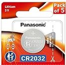 Panasonic CR2032 Lithium Coin Battery 3V (Pack of 5) - Long-Lasting Power for Keyless Entry Fobs, Toys, and More with Japan Technology