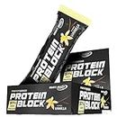 Best Body Nutrition Protein Block, Vanille, 51% Protein pro Riegel, 15 x 90 g Riegel pro Karton, 1.35 kg